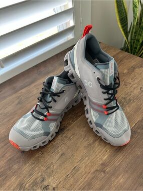 On Running Cloud X 4 Glacier Stone Women’s Running Shoes US 9 EU 40.5